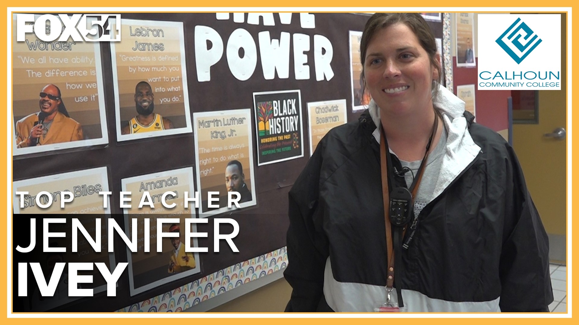 Jennifer Ivey has been teaching fifth grade for nine years at Mountain Gap Elementary School!