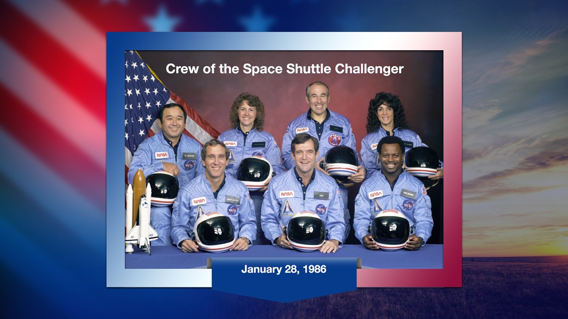 nasa picture of challenger crew