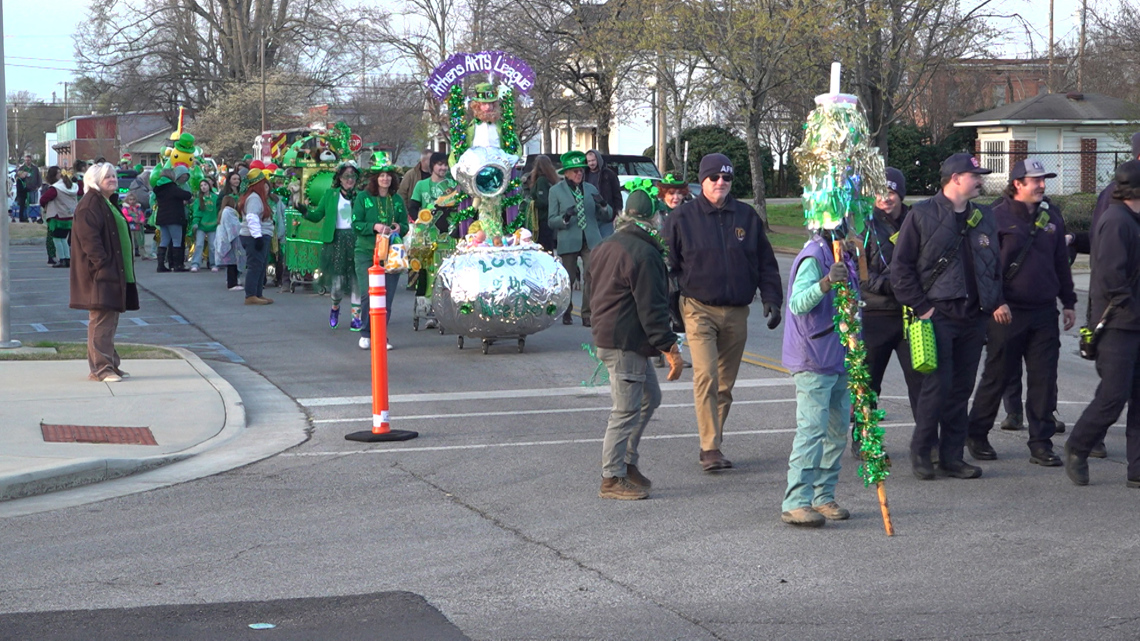 Athens puts 'purpose' into St. Patrick's Day parade