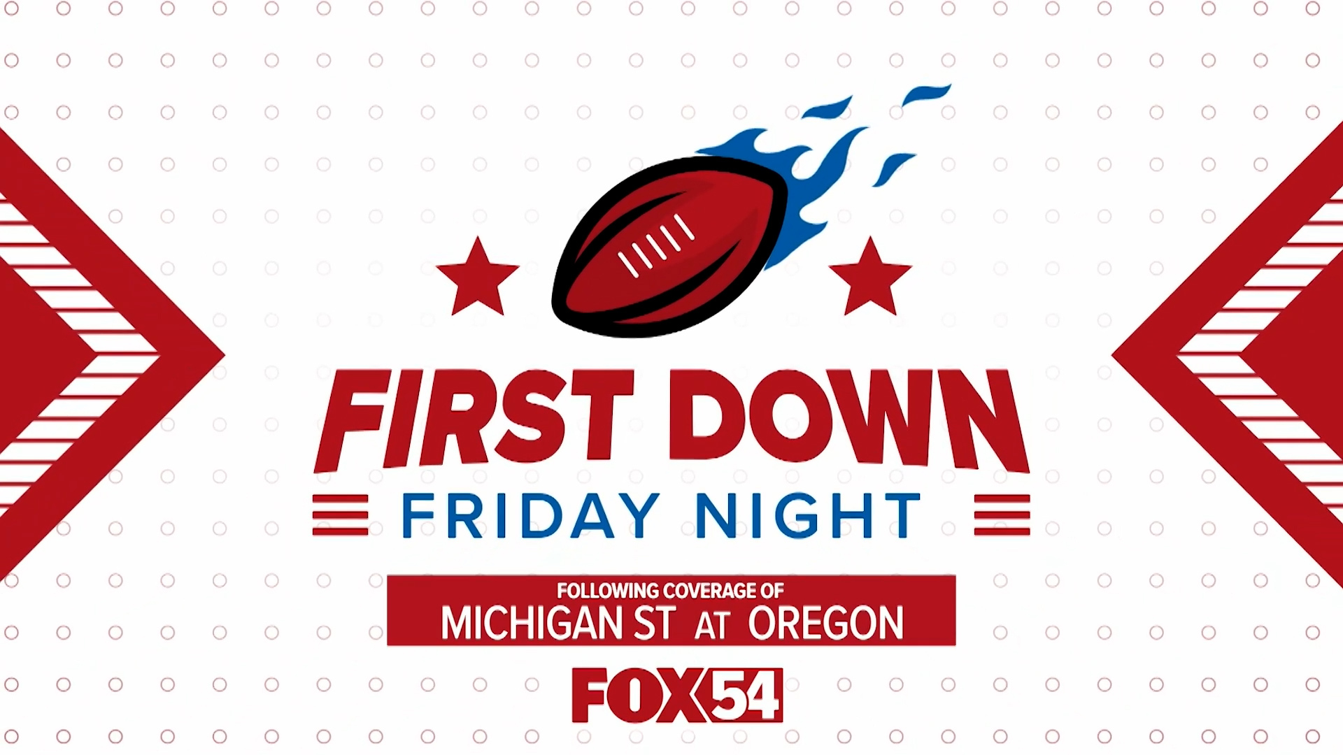 First Down Friday Night 10/4/2024 after Michigan St. at Oregon