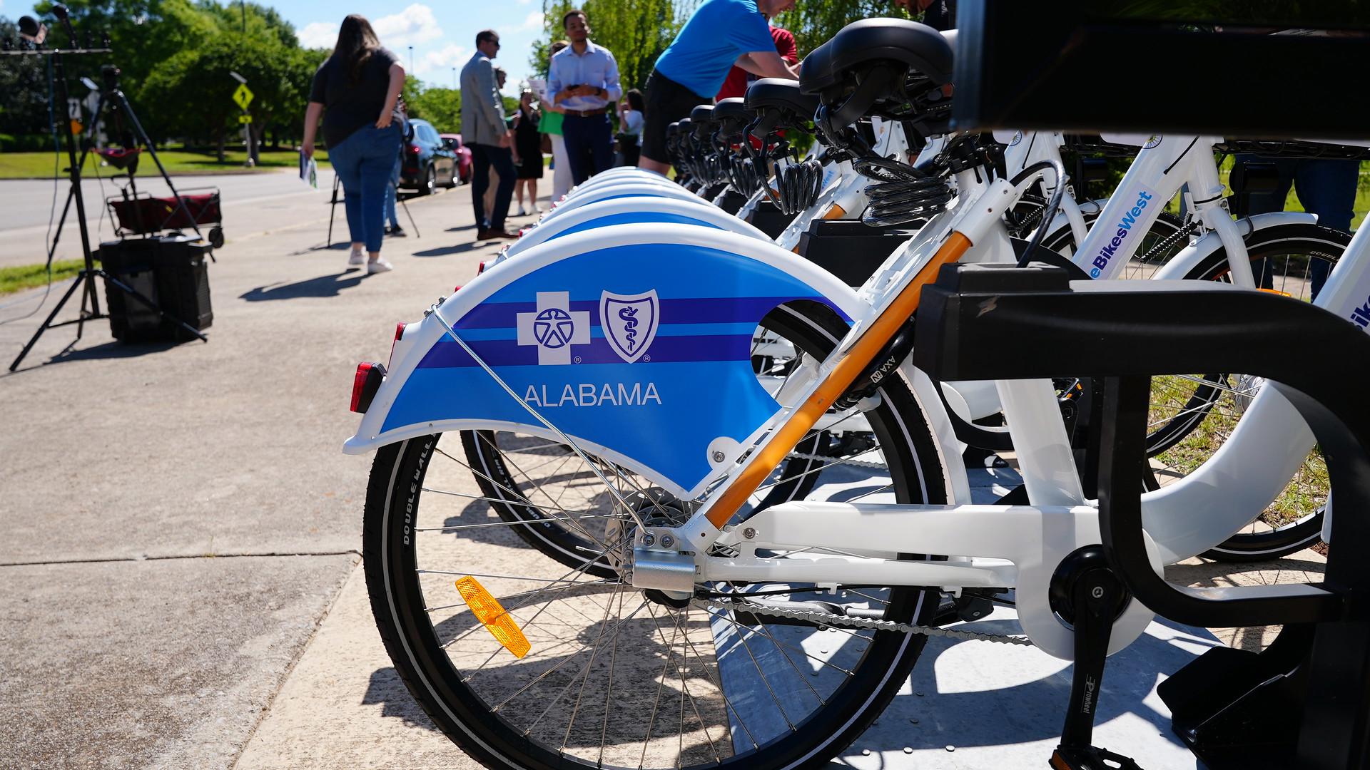 Take a ride around Research Park with Huntsville's latest Blue Bike Bike Share program location.