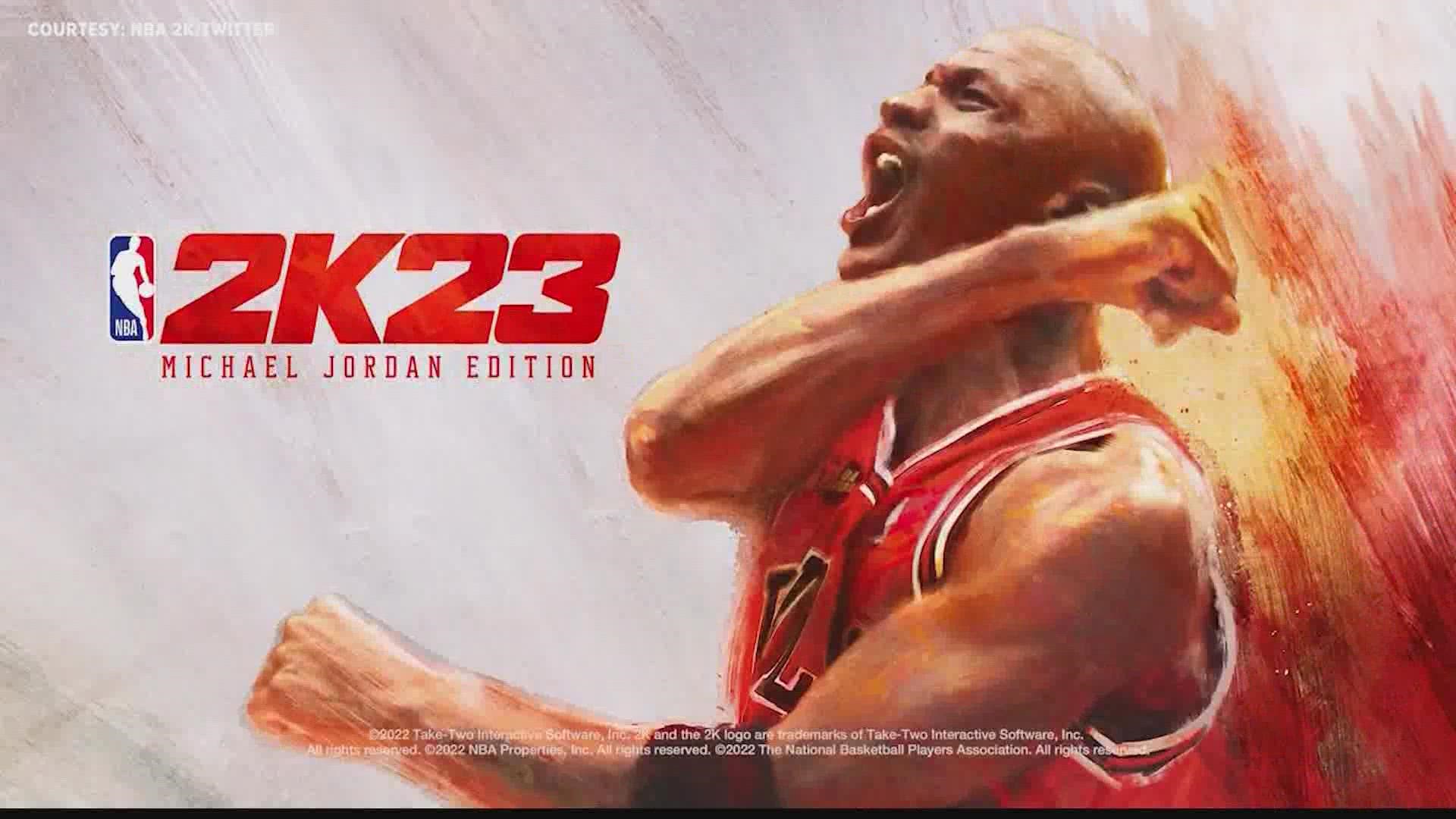 2K Sports announced today that Michael Jordan will grace the cover of NBA 2K23