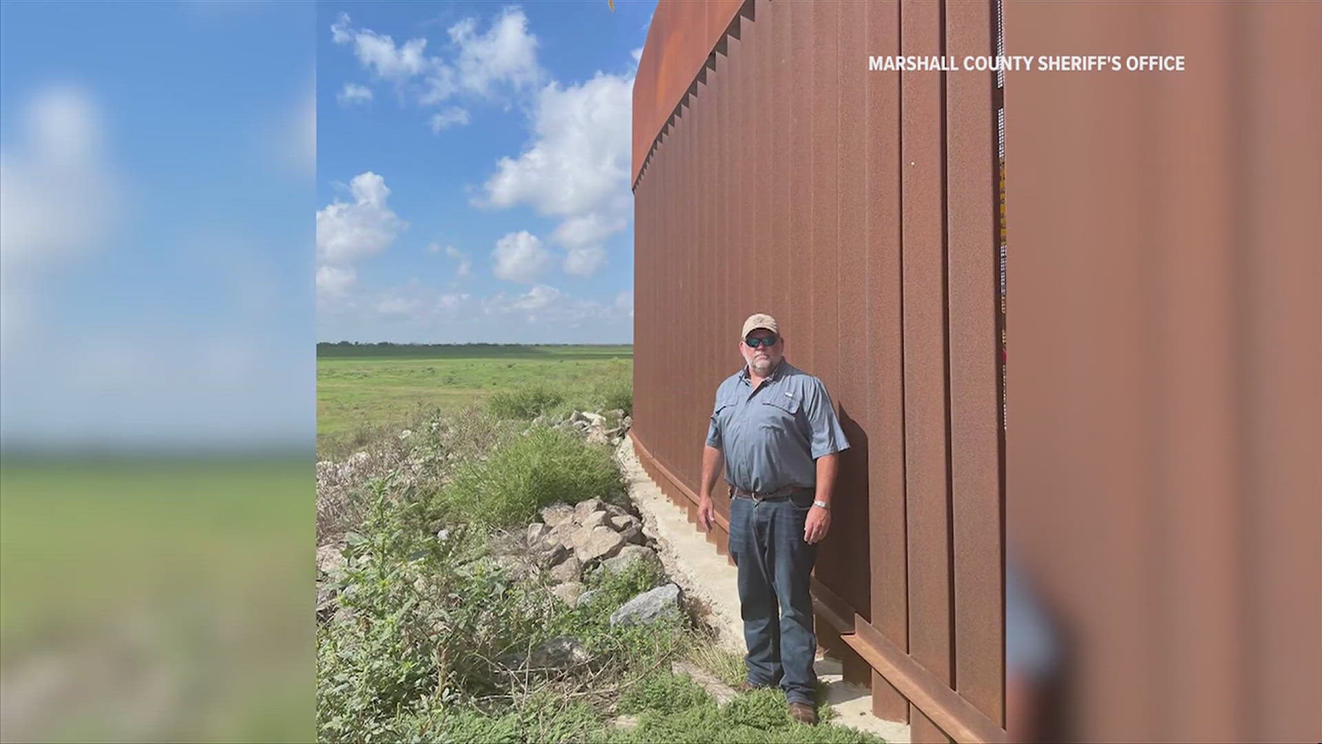 Sheriff Phil Sims joined a delegation of law enforcement to McAllen, Tex. to examine border security issues there.