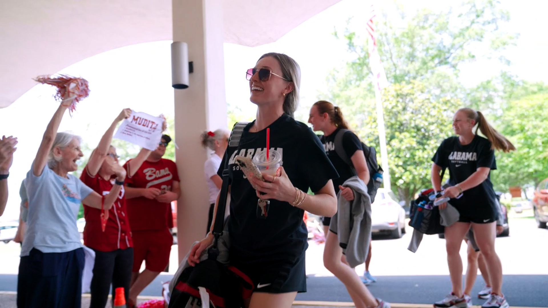 Alabama softball has taken off for and landed in Oklahoma City ahead of their 15th appearance in the Women's College World Series.