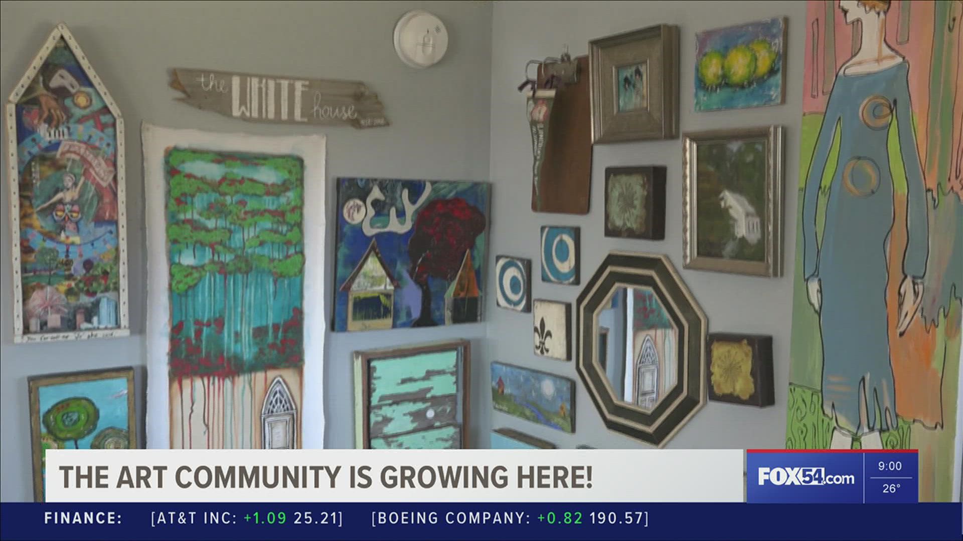 Art is a growing part of Huntsville, and the Art Tour of Homes showed off the city's creative side.