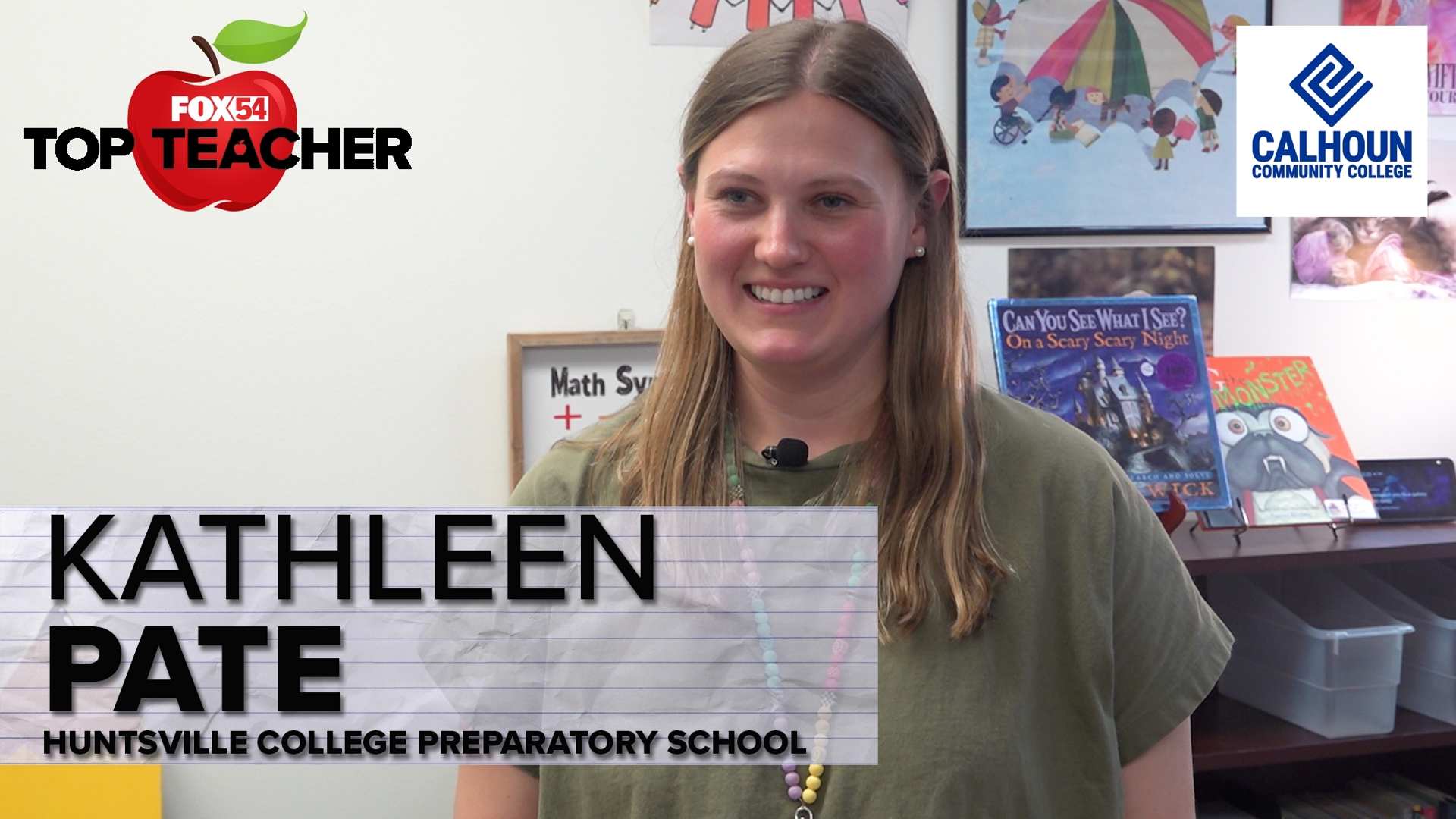 Kathleen Pate is this week's FOX54 Top Teacher