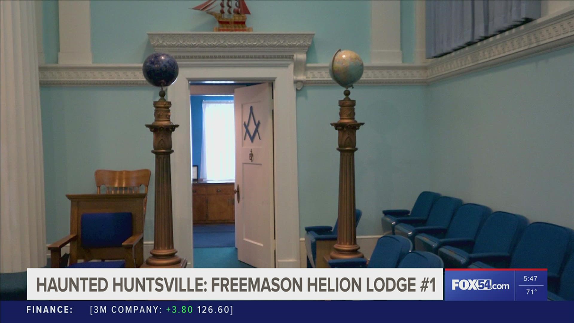 It's the oldest Masonic Lodge in the State of Alabama and it might just be the most haunted. Our Nixon Norman takes a look inside Helion Lodge #1.