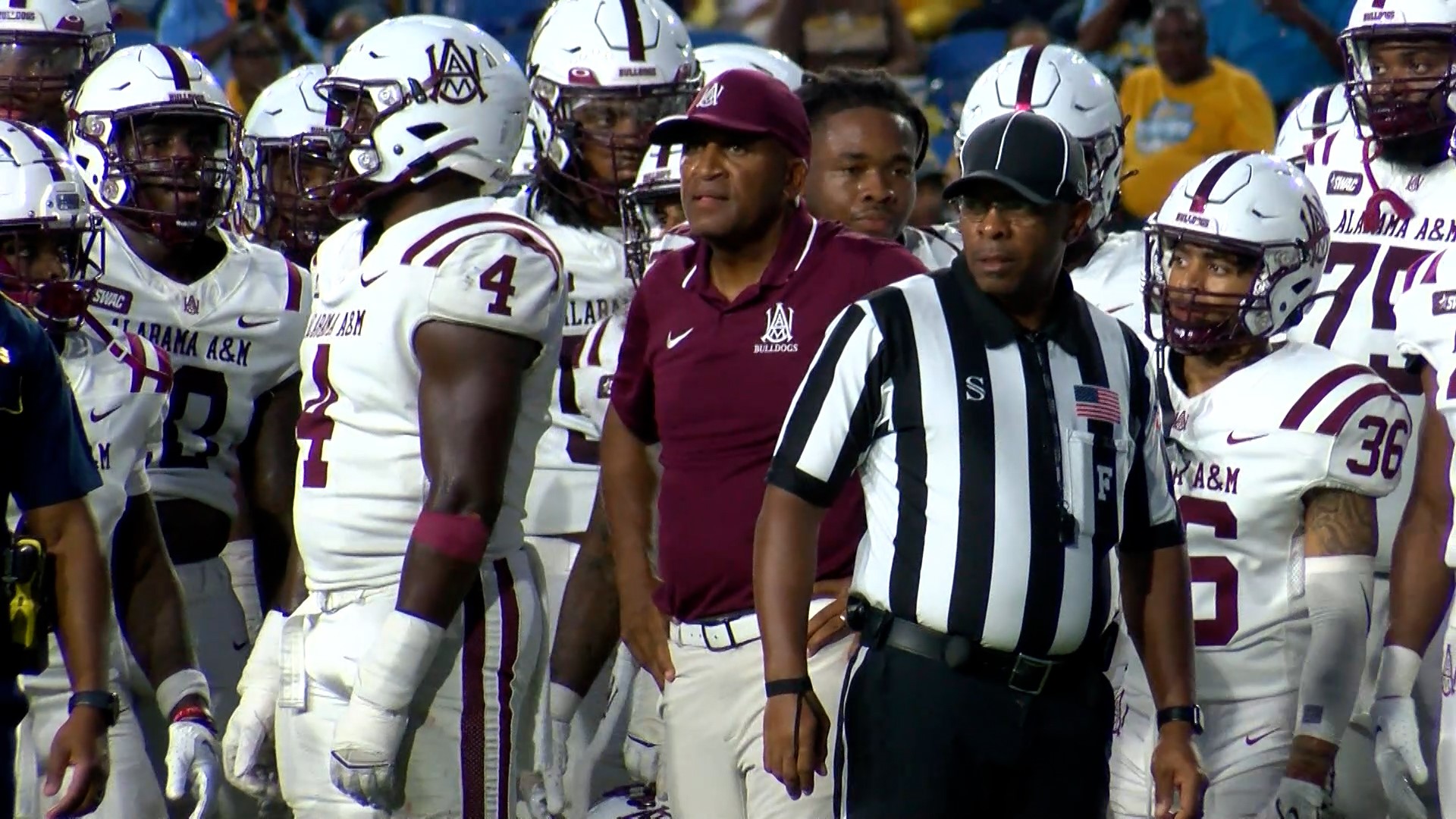 The Alabama A&M Bulldogs began SWAC play with a 20-10 loss to Southern in Baton Rouge.