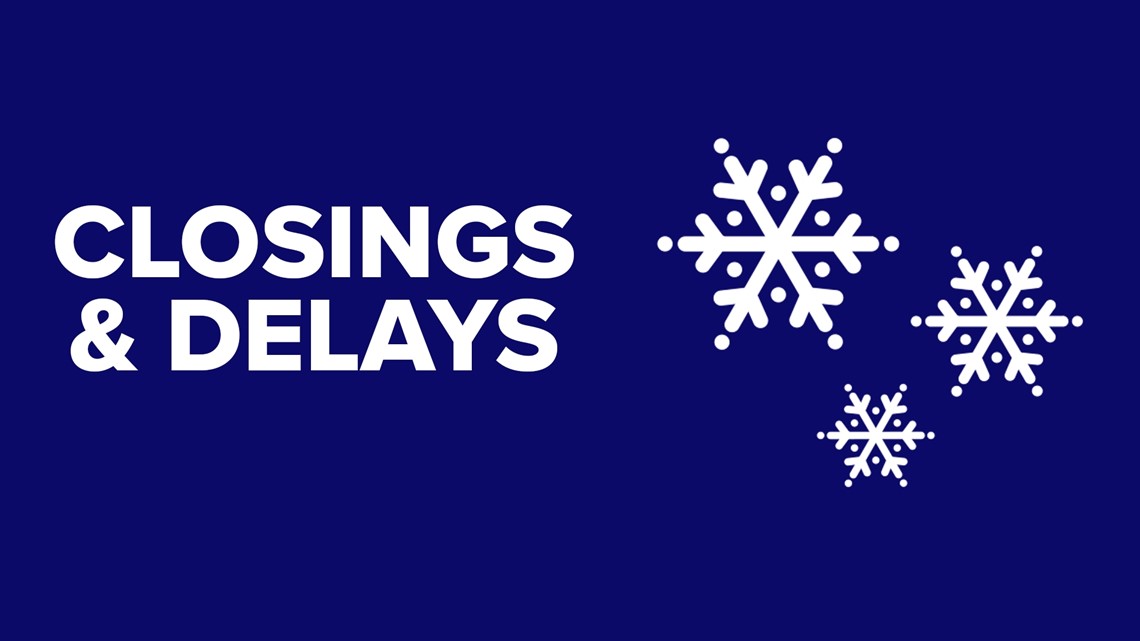 Closings & Delays for Jan. 23, 2024