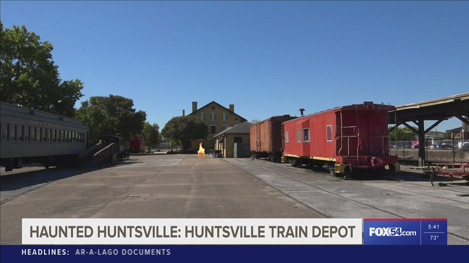The Huntsville Train Depot is one of the "haunted" places in the Rocket City.