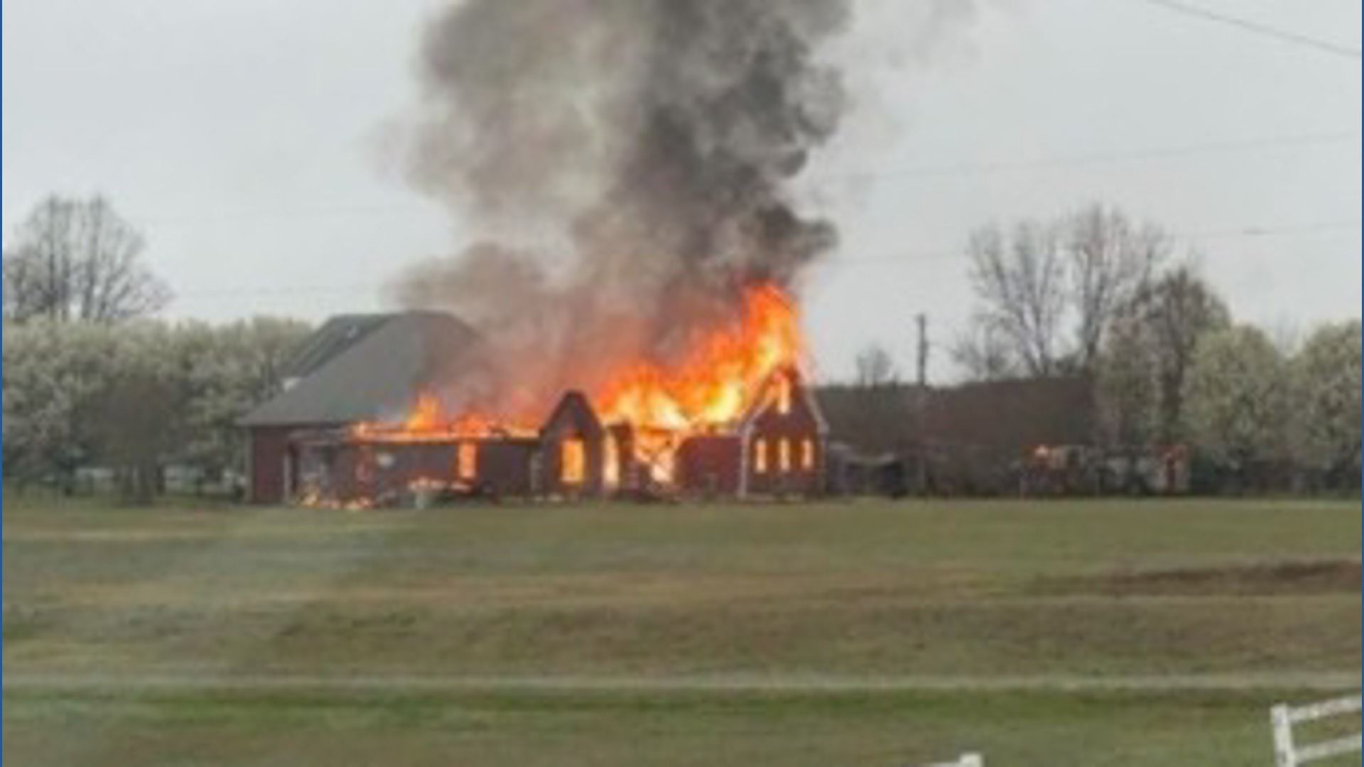 Home destroyed by fire in east Limestone County Sunday morning; no ...