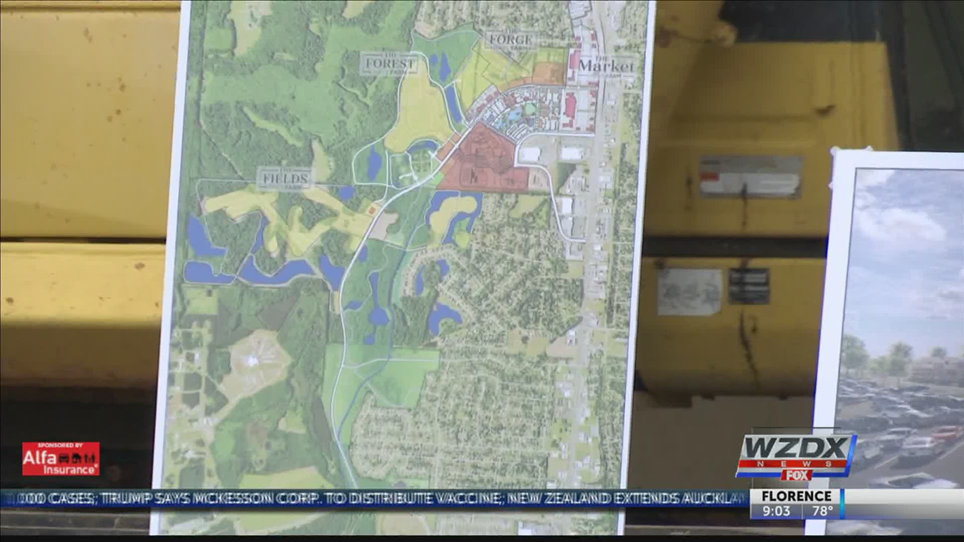 Local leaders met Friday morning to kick off construction of the new "Market at Hayes Farm". They say it’s going to change a lot of of things in the area