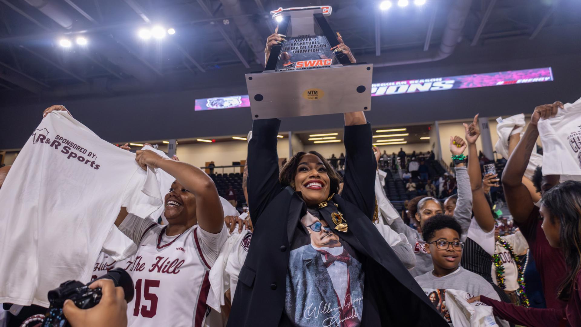 Alabama A&M women's basketball wins first SWAC Regular Season ...
