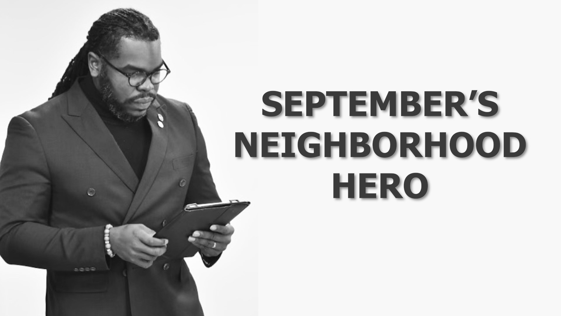 Diggs is a pastor, a mentor, a father, husband, friend and this month's neighborhood hero.