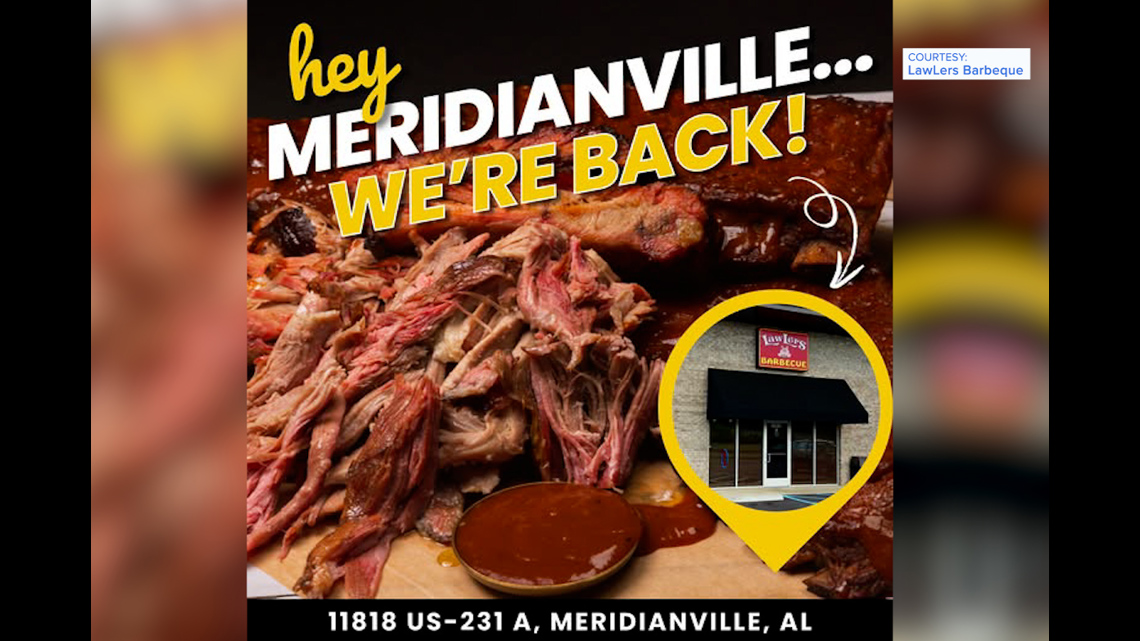 LawLers Barbeque reopens after a fire devastated the business last fall