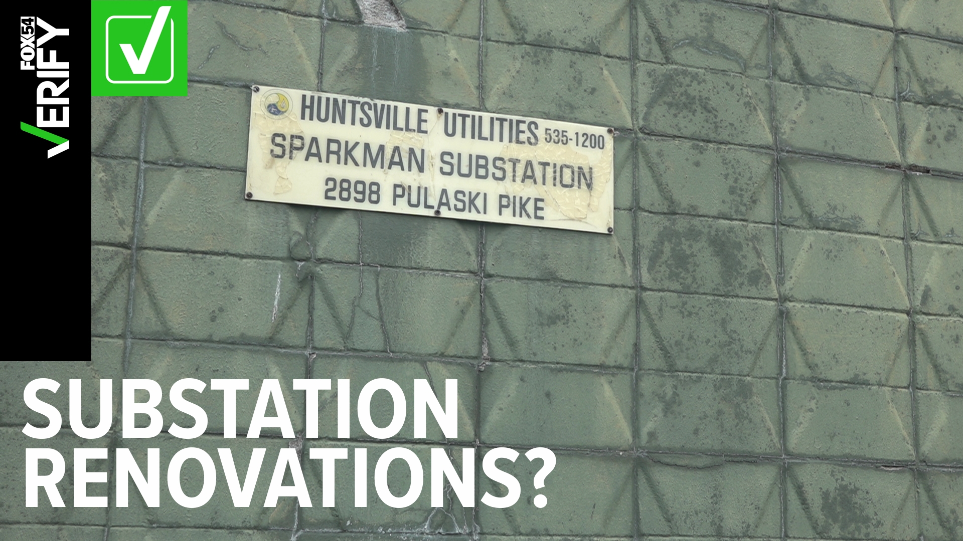 Is it demolition or renovation at the Huntsville Utilities substation? Arts Huntsville helps give us the answer.