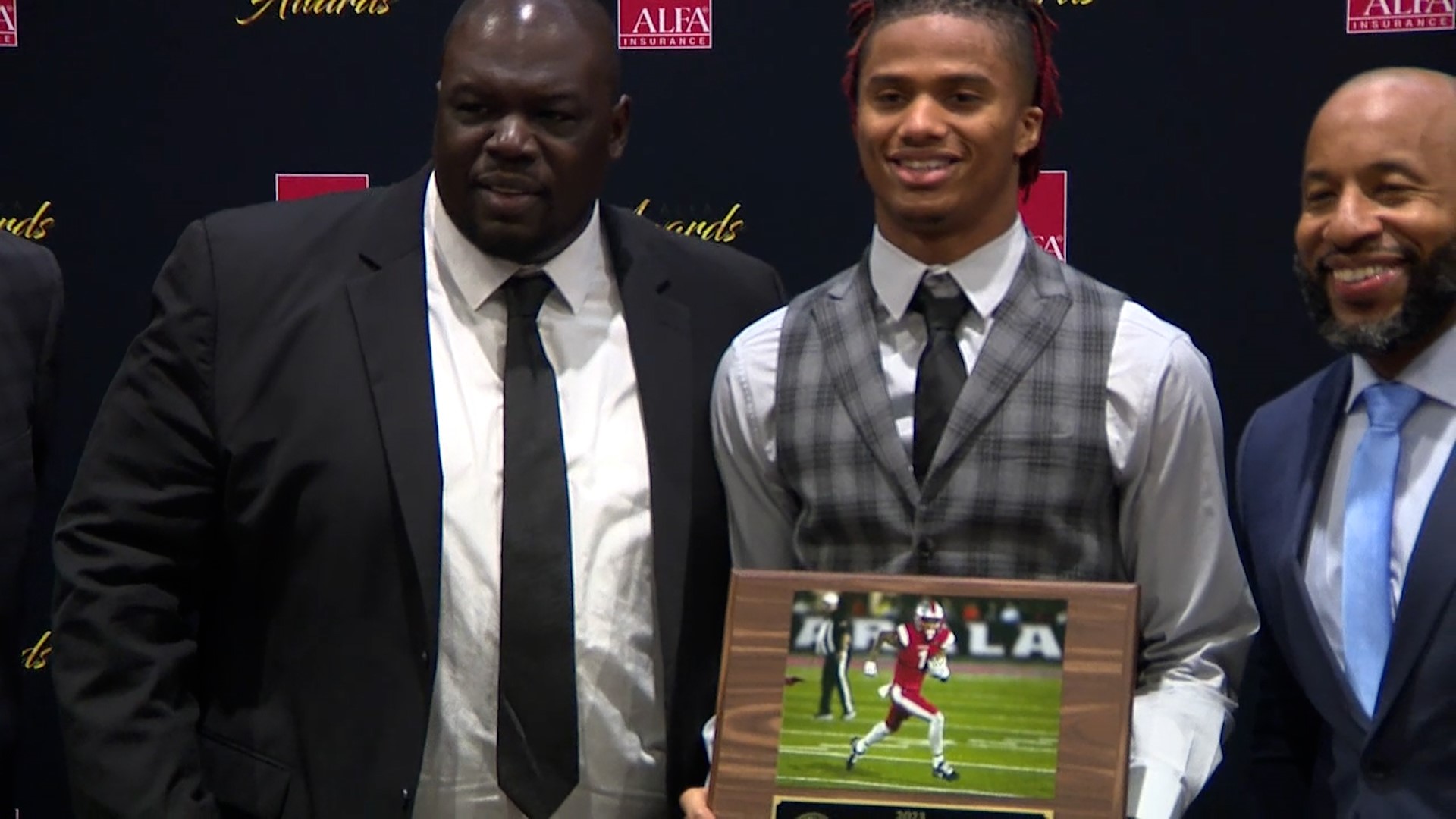 Saraland's Ryan Wiliams was announced Tuesday as the Alabama Sportswriters Association’s Mr. Football for the 2023 season at the Mr. Football Banquet