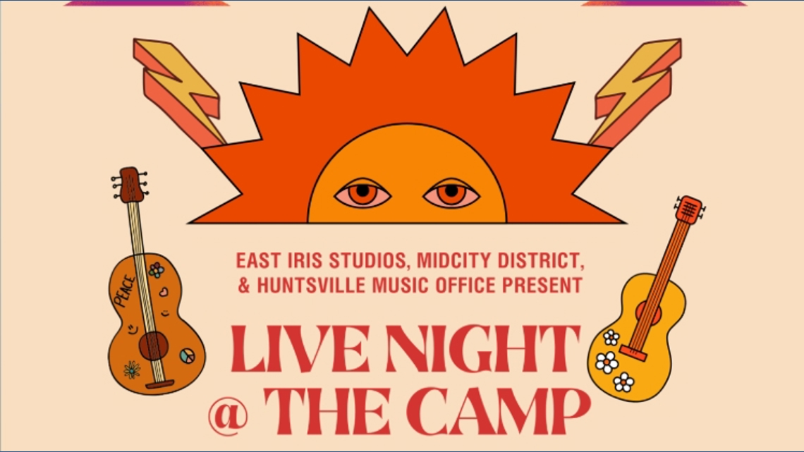 Nashville artists to perform at Huntsville's free 'Live Night at The Camp' event