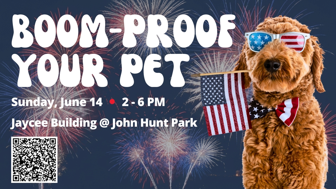 Huntsville Animal Services to host “Boom Proof Your Pet” event for pet safet...