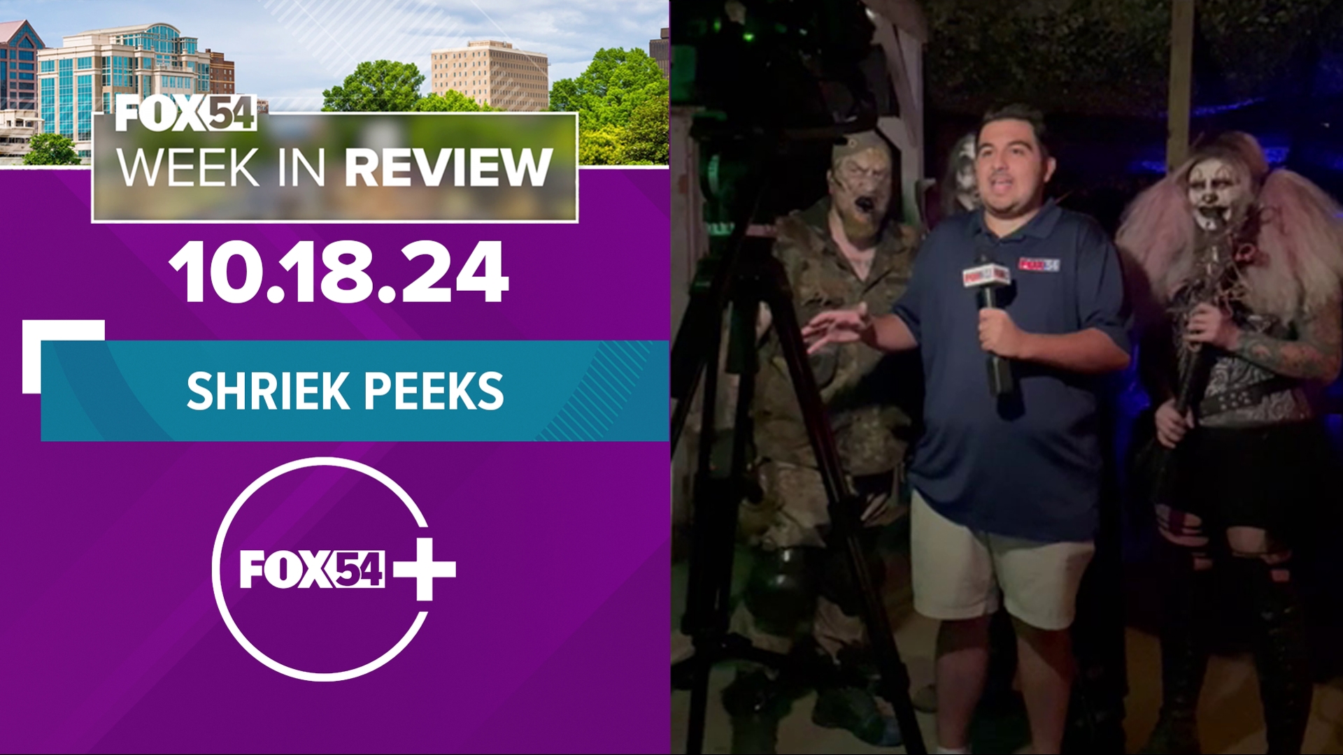 Gabe Glassman discovers the dark side of reporting on Halloween attractions - plus the local headlines from the week of Oct. 12-17, 2024.