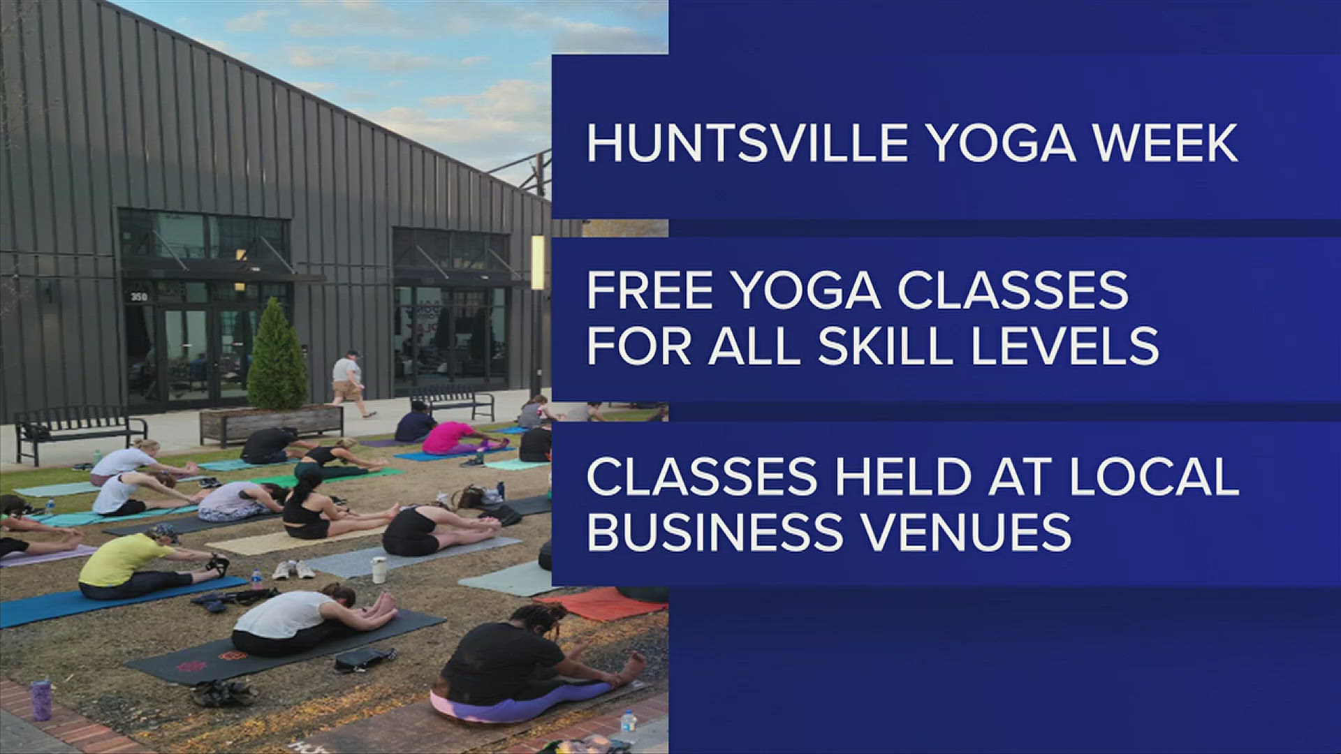 Free yoga classes for all skill levels