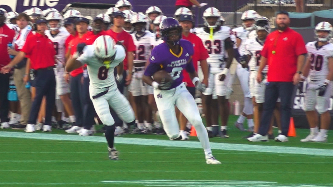 UNA Football wins first game of the season against Samford ...