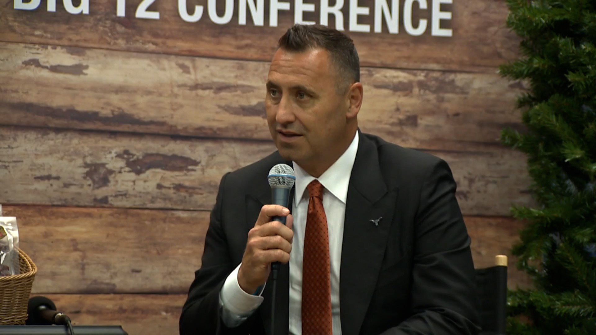 During Big 12 Media Days Texas coach Steve Sarkisian gave an update on the current state of the program & concluded by giving the blueprint to Texas beating Alabama