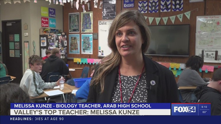 Meet Melissa Kunze: This weeks Valley's Top Teacher