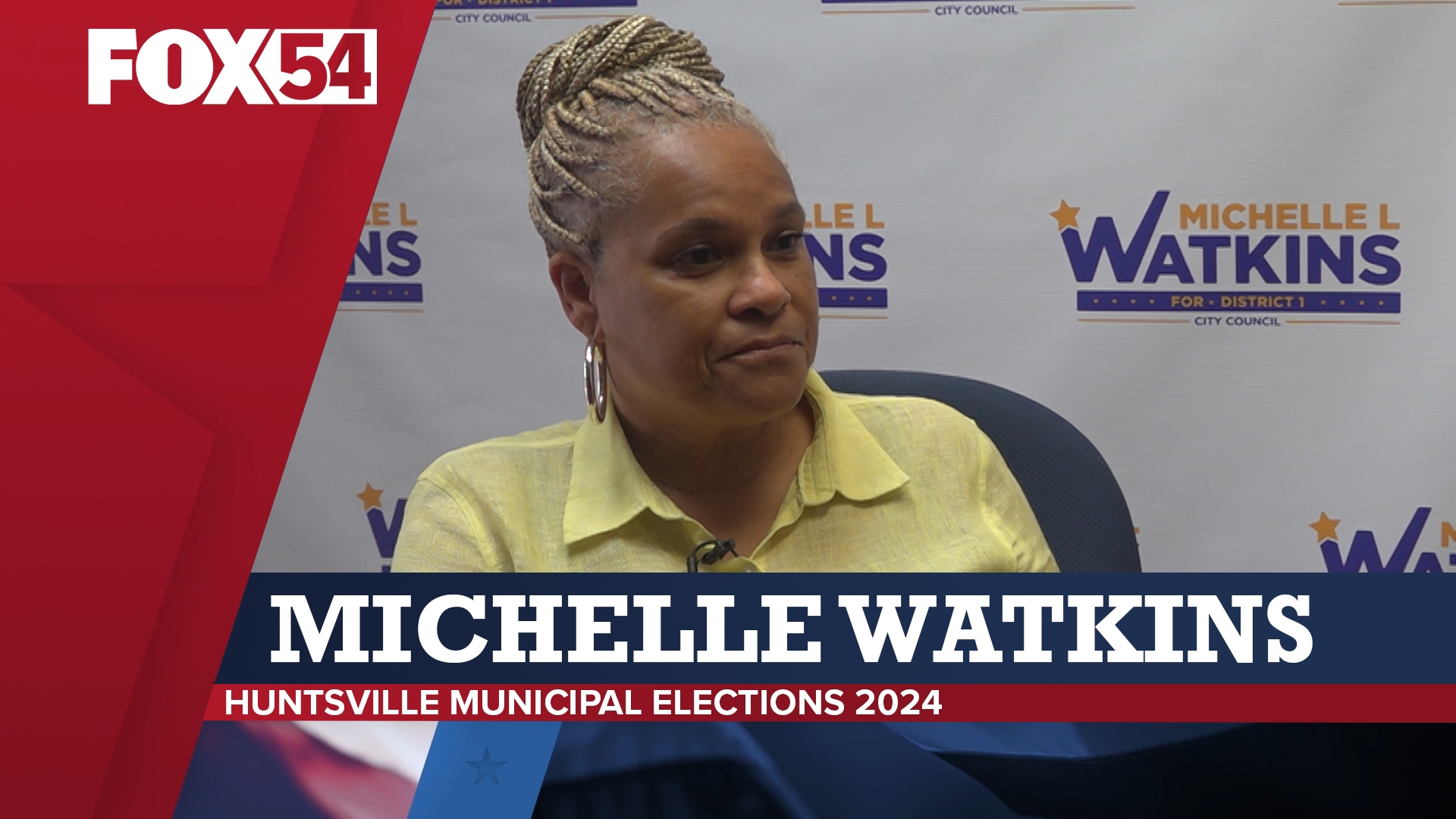 Michelle Watkins, running for Huntsville District 1 Council - full interview