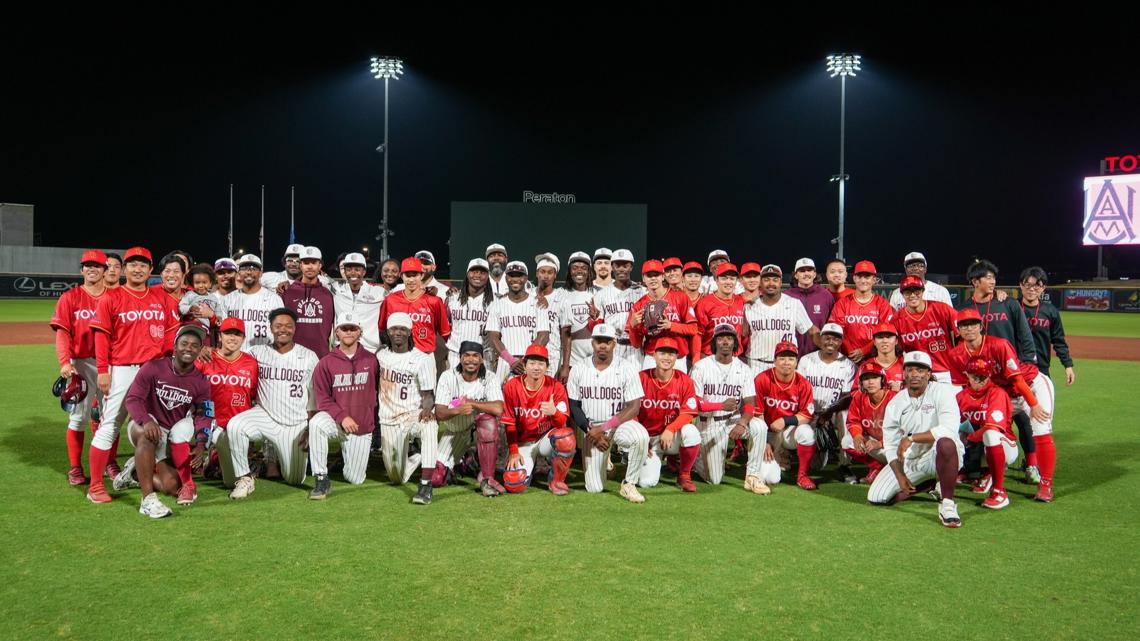 Toyota Red Cruisers win 13-3 over Alabama A&M in Global Baseball Series opener