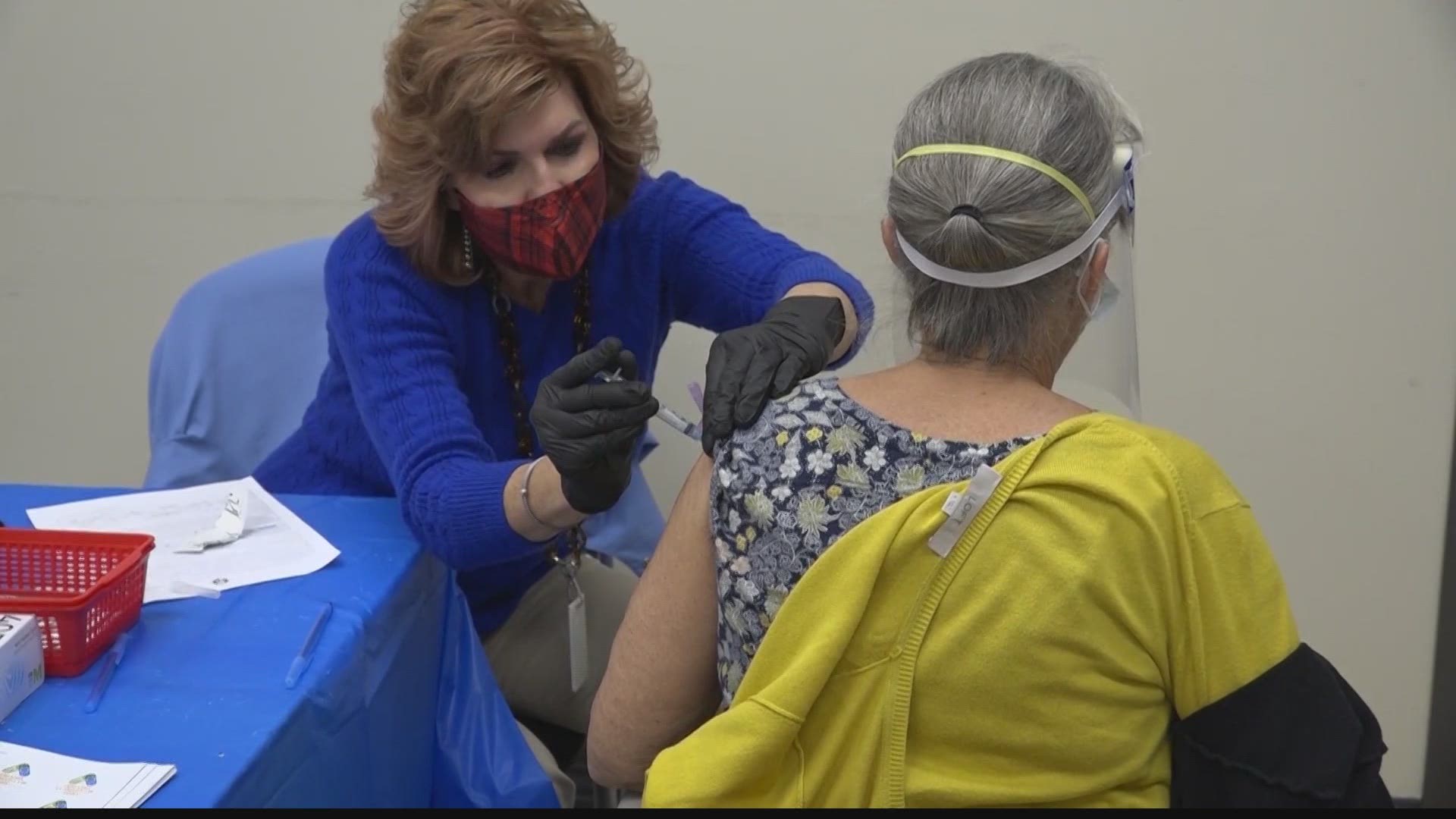 Huntsville leaders discussed issues regarding COVID vaccines, including scams.