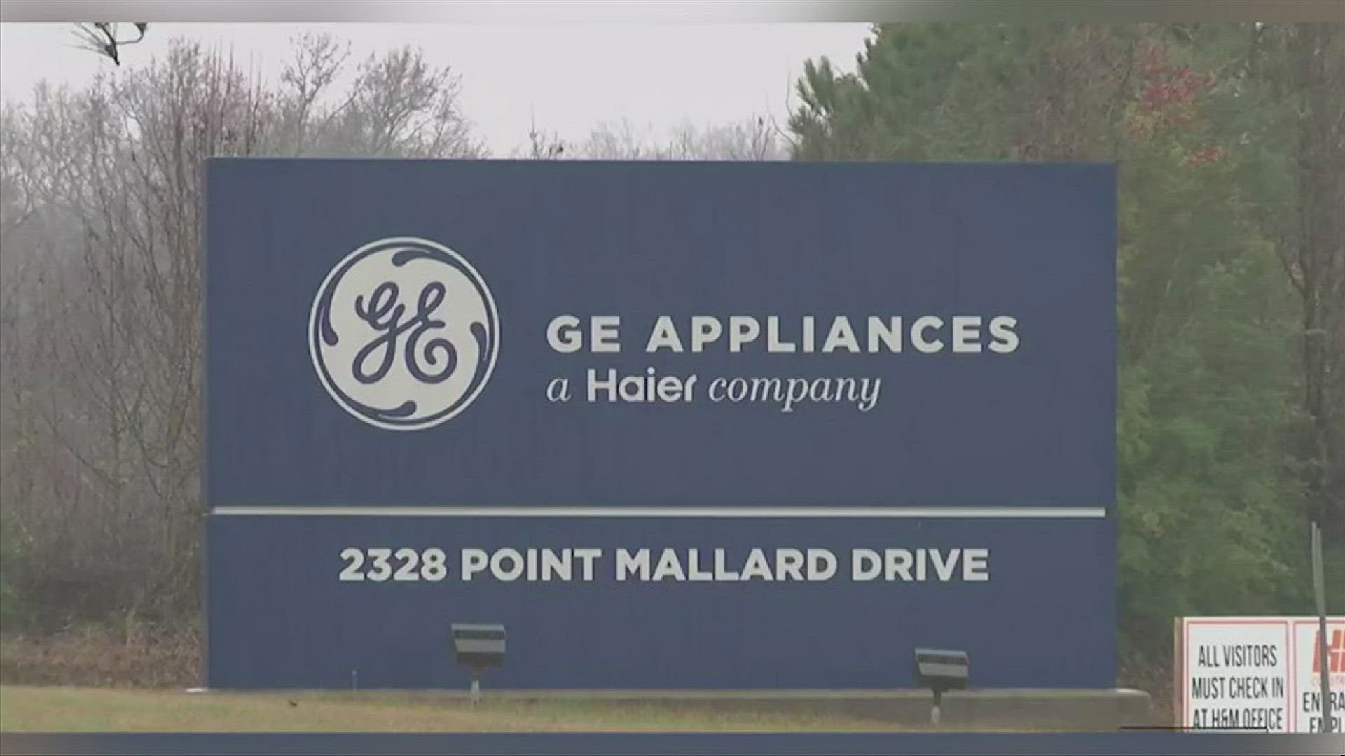 GE Appliances has shut down operations at the plant for the rest of the week and is working with OSHA to review its operations and equipment.