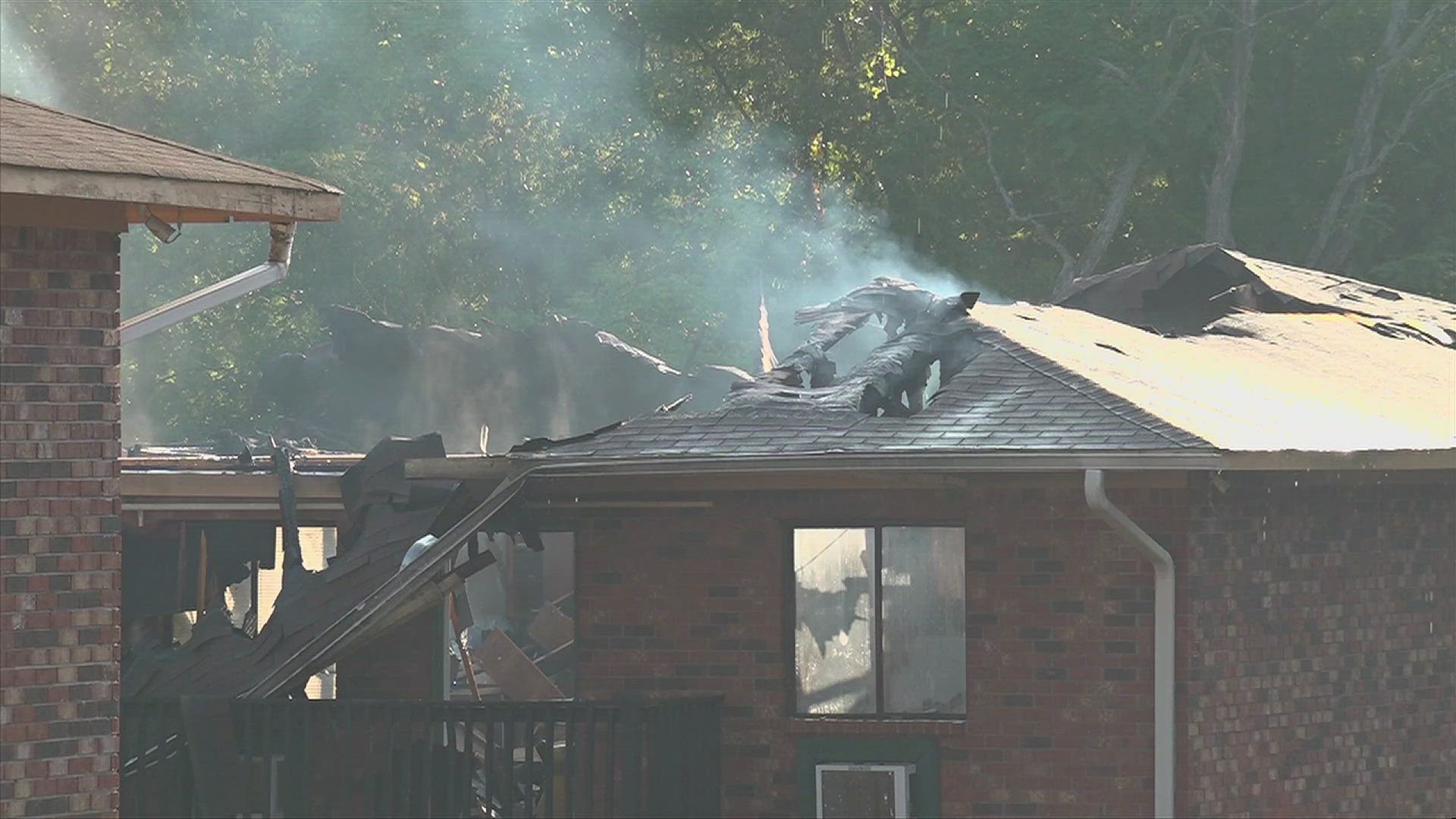 Fire crews responded to another fire at Biltmore Apartments on Old Blue Spring Road early Tuesday.