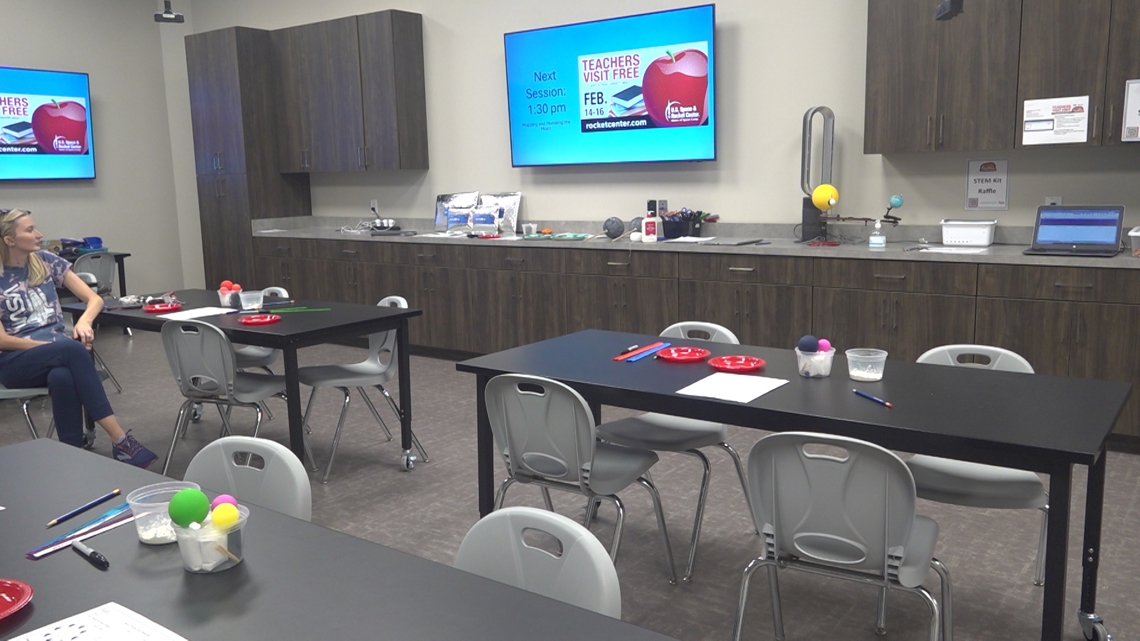 Teachers enjoy free workshops at U.S. Space and Rocket Center to boost classroom science lessons