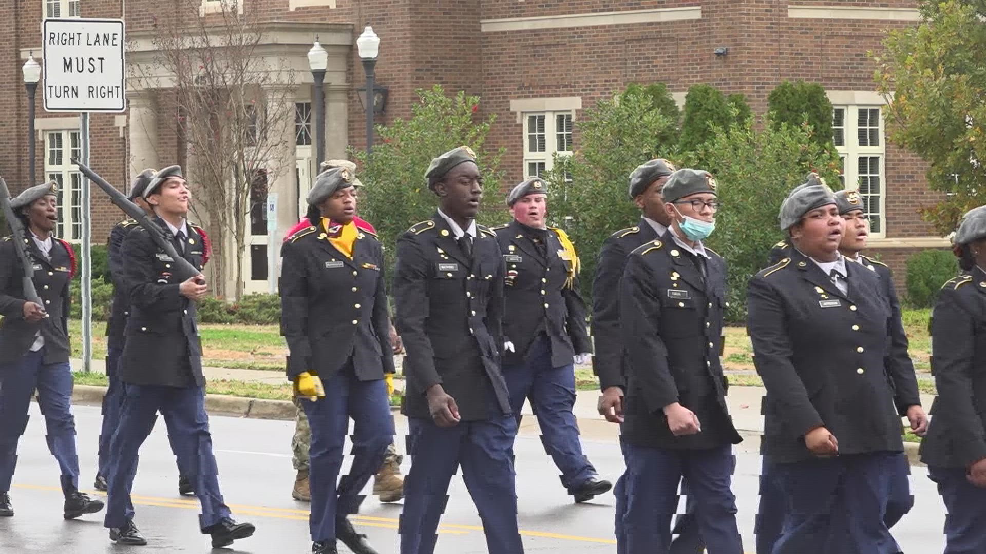 Huntsville hosted their annual Veterans Day Parade to honor and support those who have served.