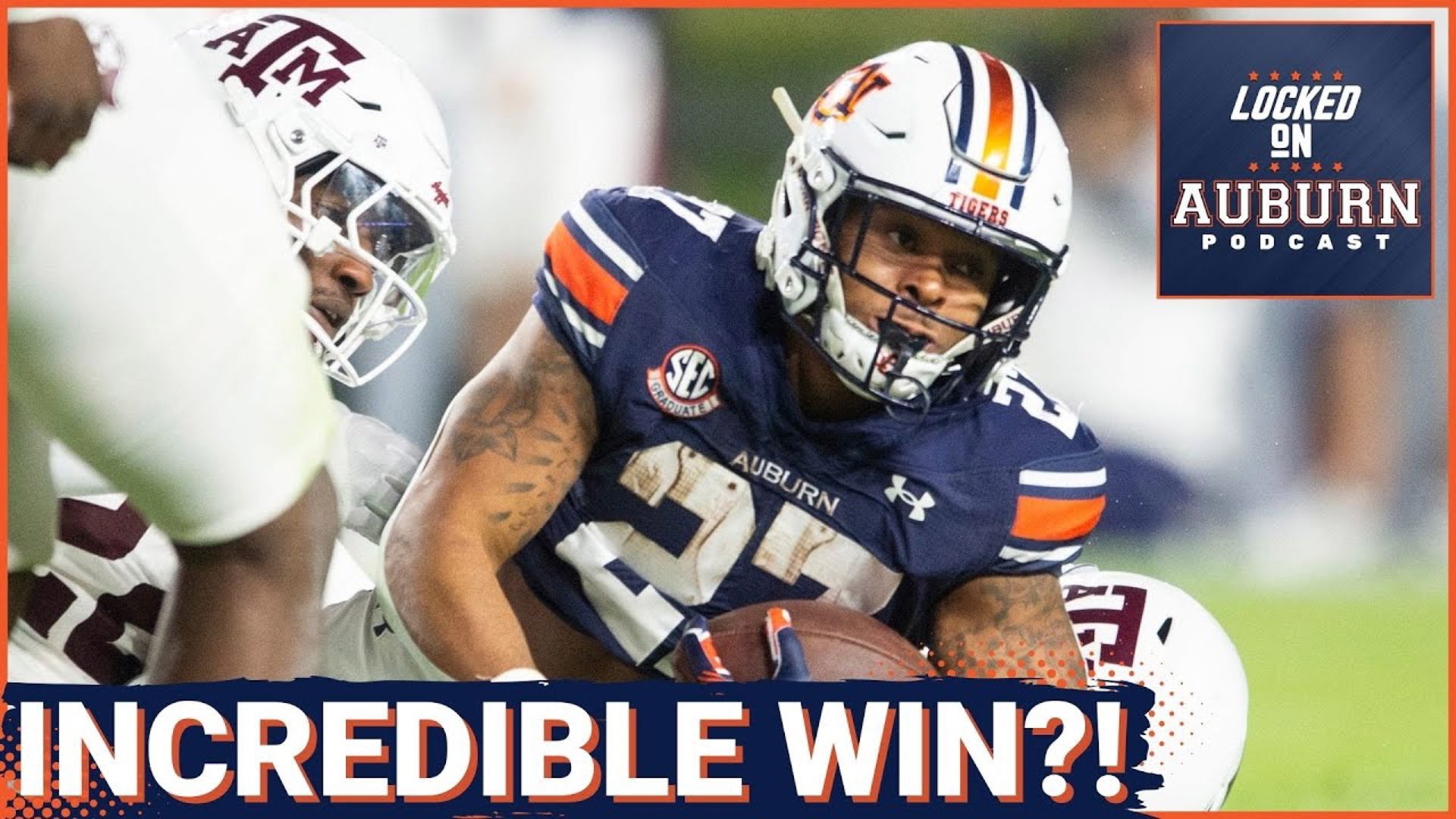 The Auburn Tigers hosted the Texas A&M Aggies for the final home game of the season. Hugh Freeze and the Auburn football team will head to Tuscaloosa next week.