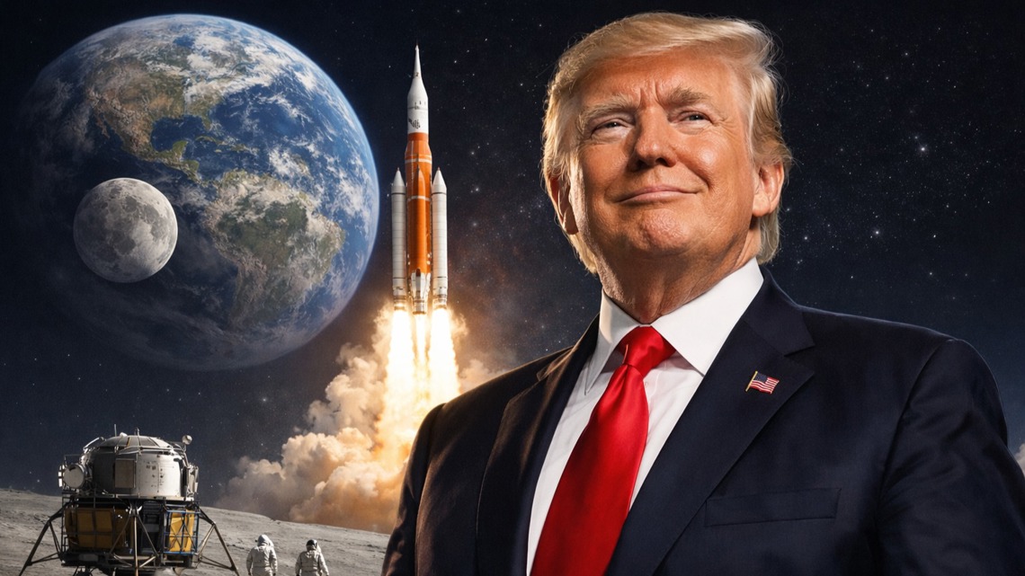 Trump's new space order: Americans to return to Moon by 2028