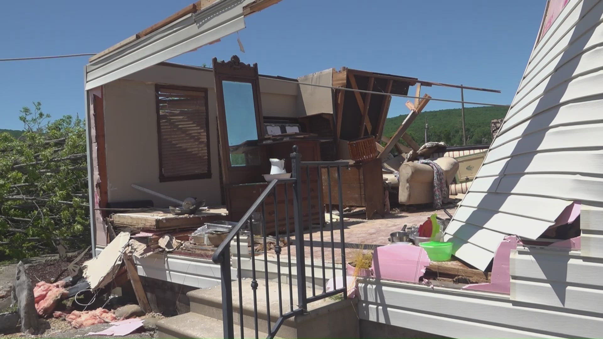 EF2 tornado cuts a 1.4-mile path through eastern Madison County ...