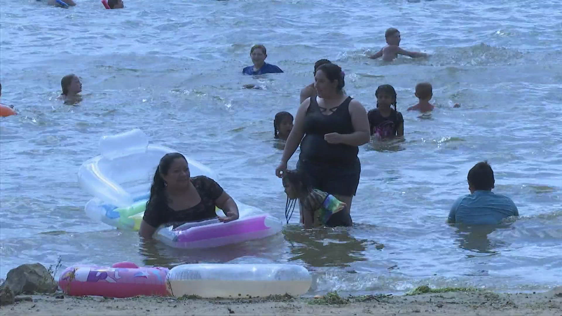 We speak with representatives from the American Red Cross about how to play safe in the water.