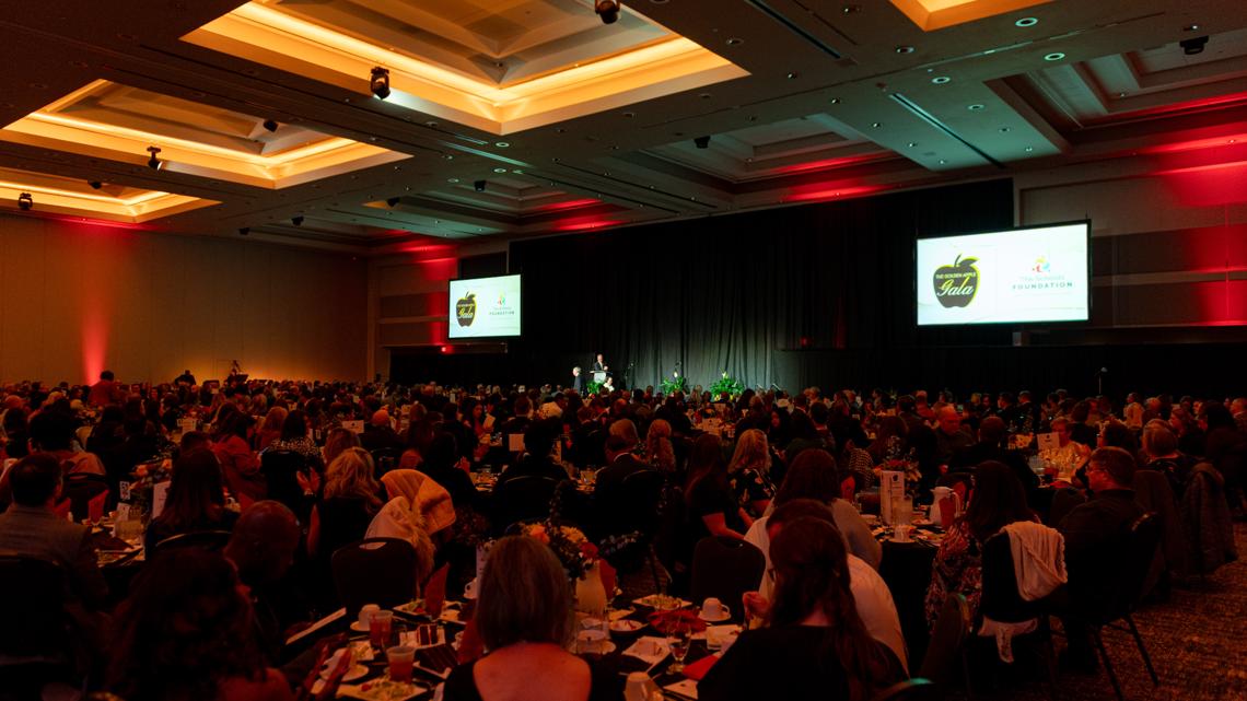 Local teachers celebrated at 2nd annual Golden Apple Gala