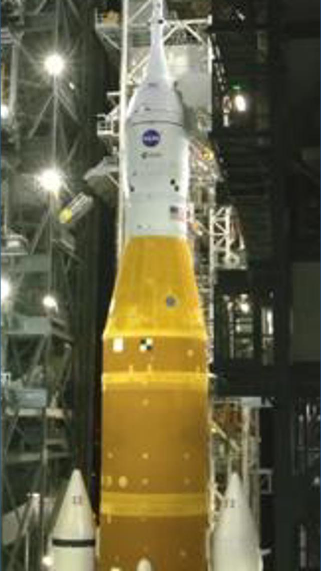 NASA moves its Artemis II moon rocket off the launch pad for more ...