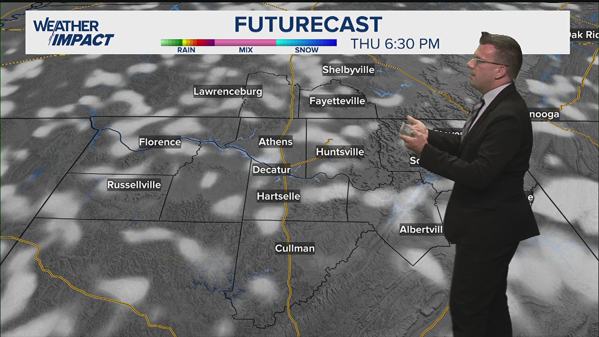 Increased cloud cover again on Thursday, otherwise we focus on rising temperatures.