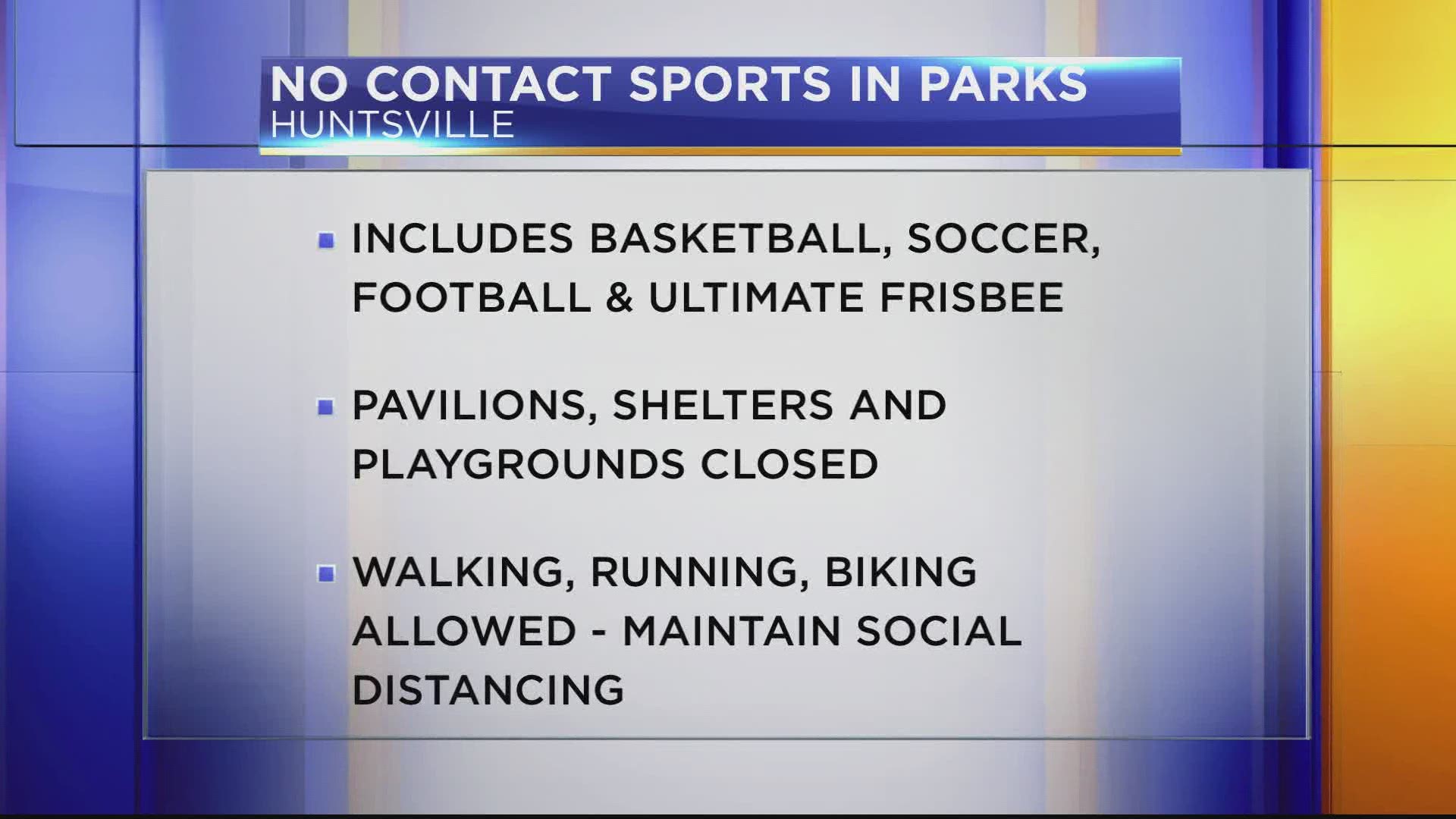 While the State order takes effect at 5 p.m. on March 28, the City will implement certain restrictions in its parks immediately.