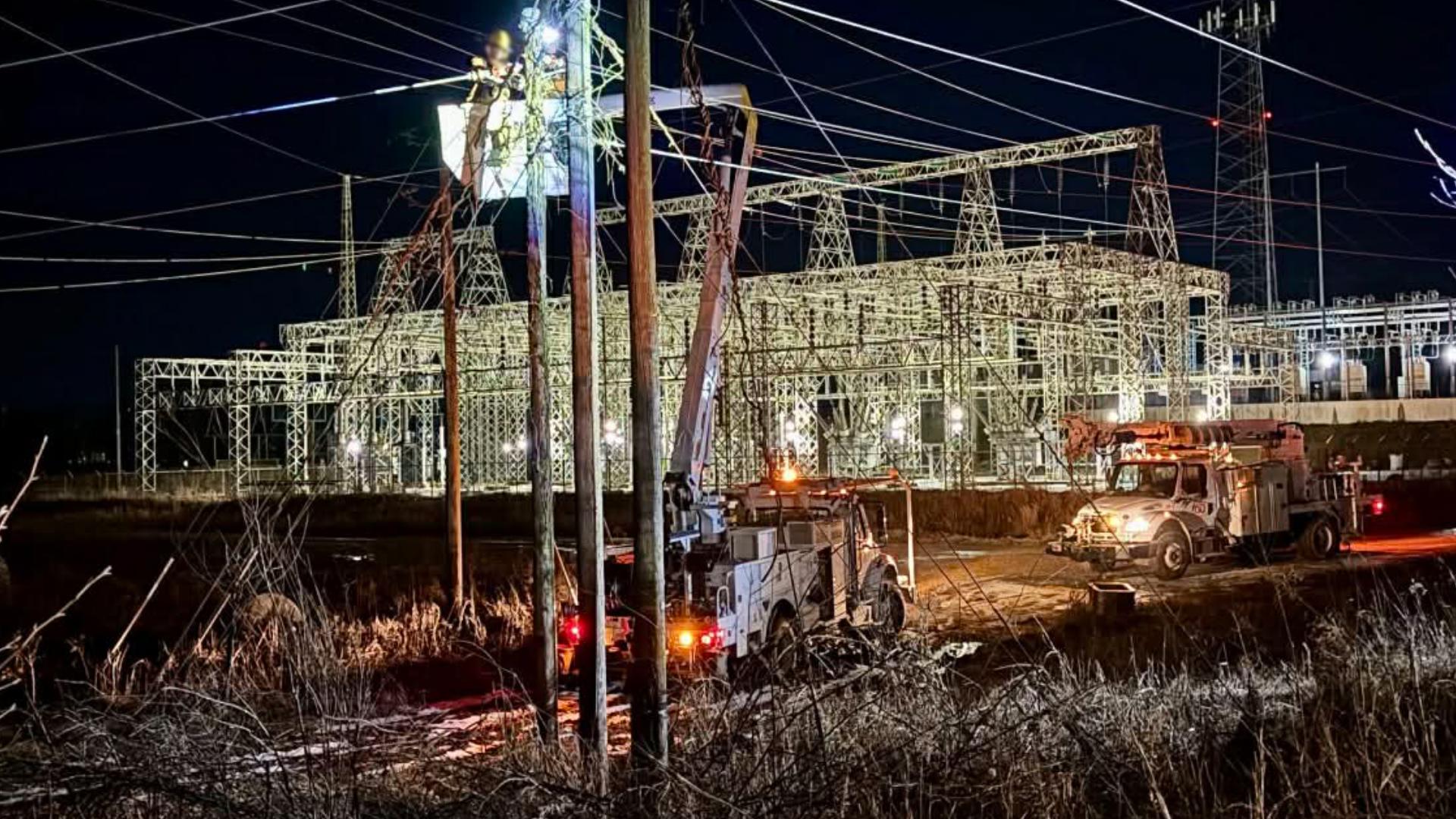Decatur Utilities crews return home after helping restore power in ...