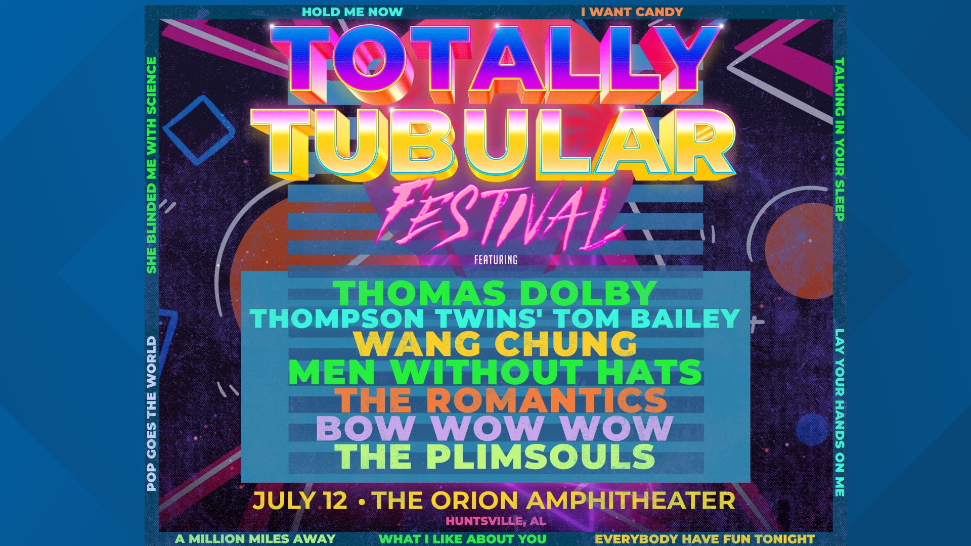 Totally Tubular Festival coming to the Orion Amphitheater ...