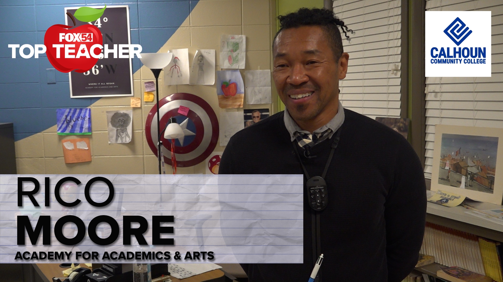 Meet FOX54 Top Teacher Rico Moore of Huntsville Academy for Academics & Arts.