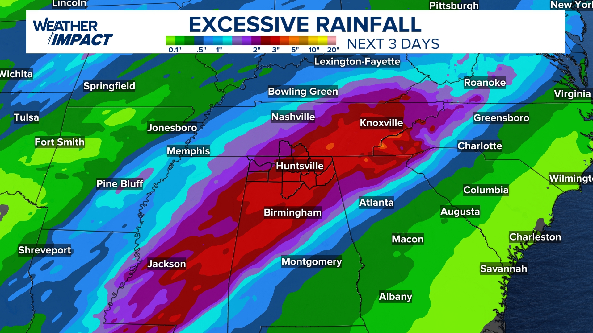 Flood Watch Issued Ahead of Heavy Rainfall | rocketcitynow.com