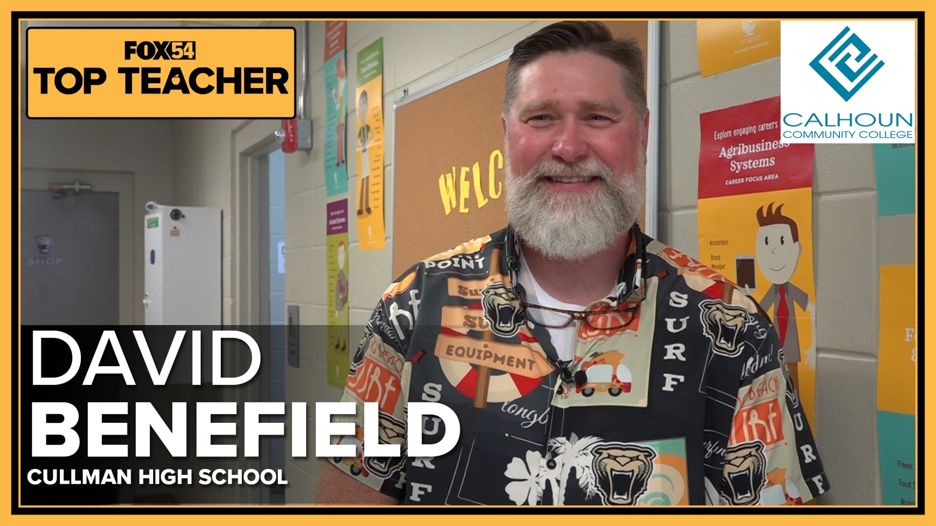 David Benefield has been teaching for 30 years.