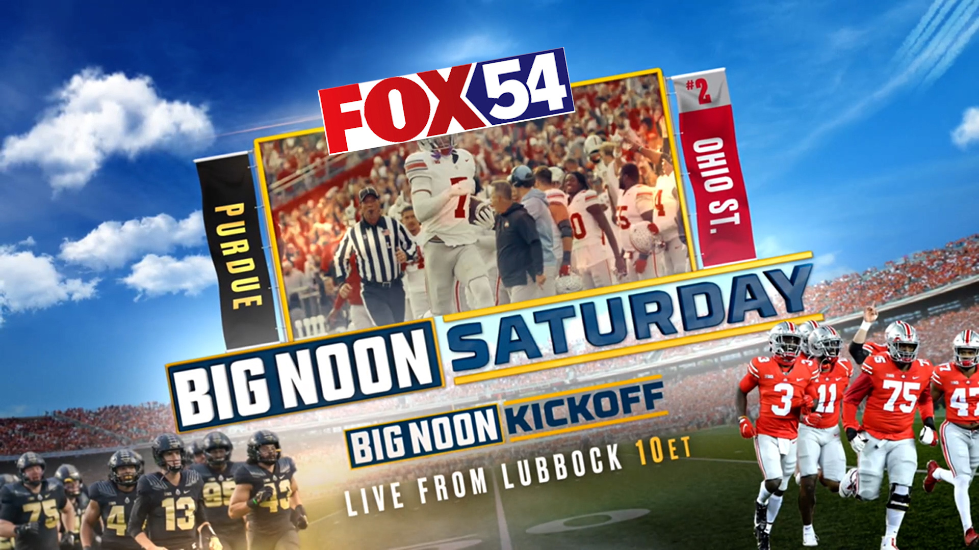 Big Saturday: Purdue vs. #2 Ohio State – 11 AM on FOX 54