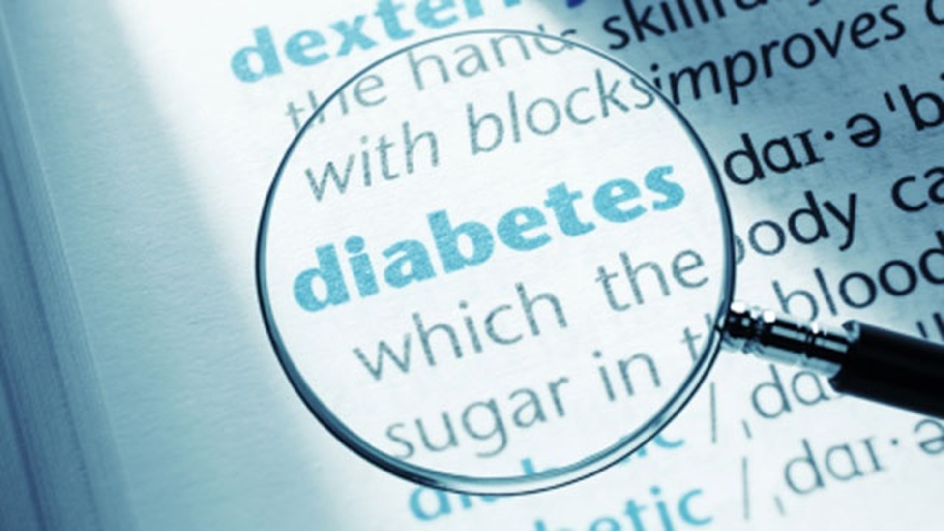 Let's talk about Diabetes. One in seven Alabamians has it, and nationwide it's one in nine.
